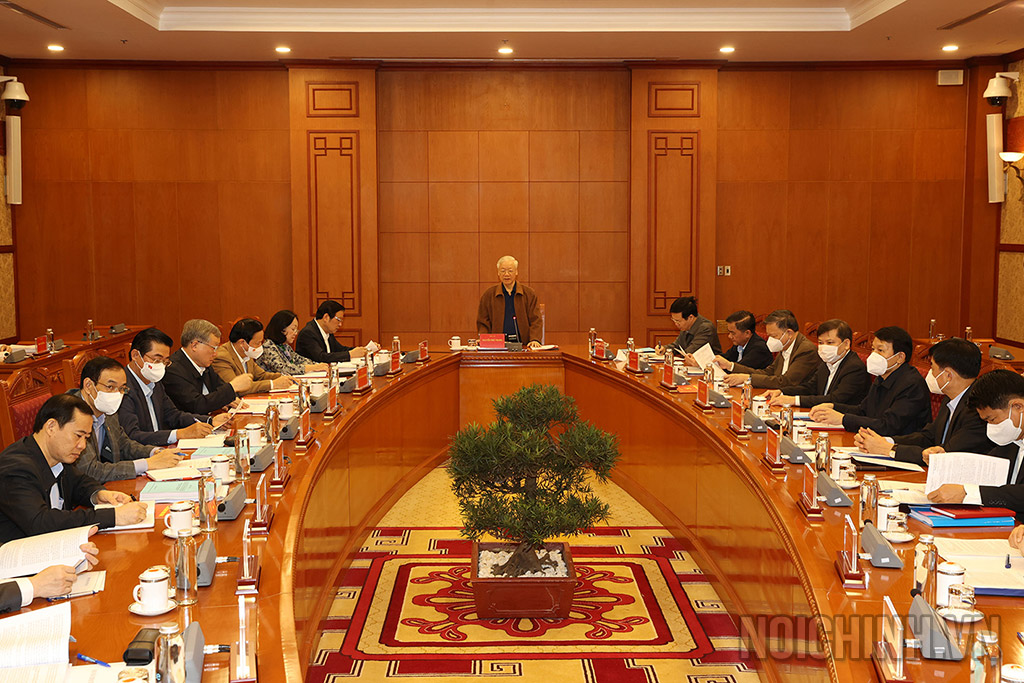 Tổng Bí thư chủ trì phiên họp Ban Chỉ đạo Trung ương về phòng, chống tham nhũng, tiêu cực - Ảnh 2.