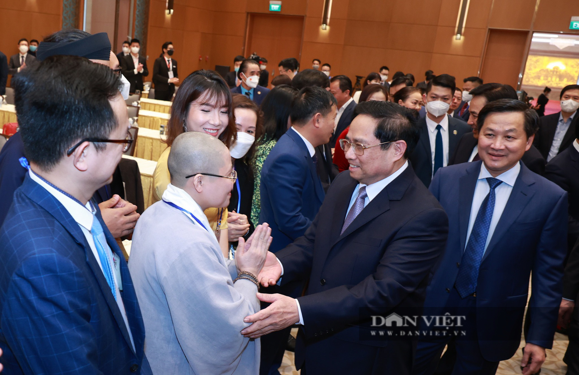 Thủ tướng Phạm Minh Chính gặp mặt kiều bào dự Xuân quê hương 2022 - Ảnh 1.