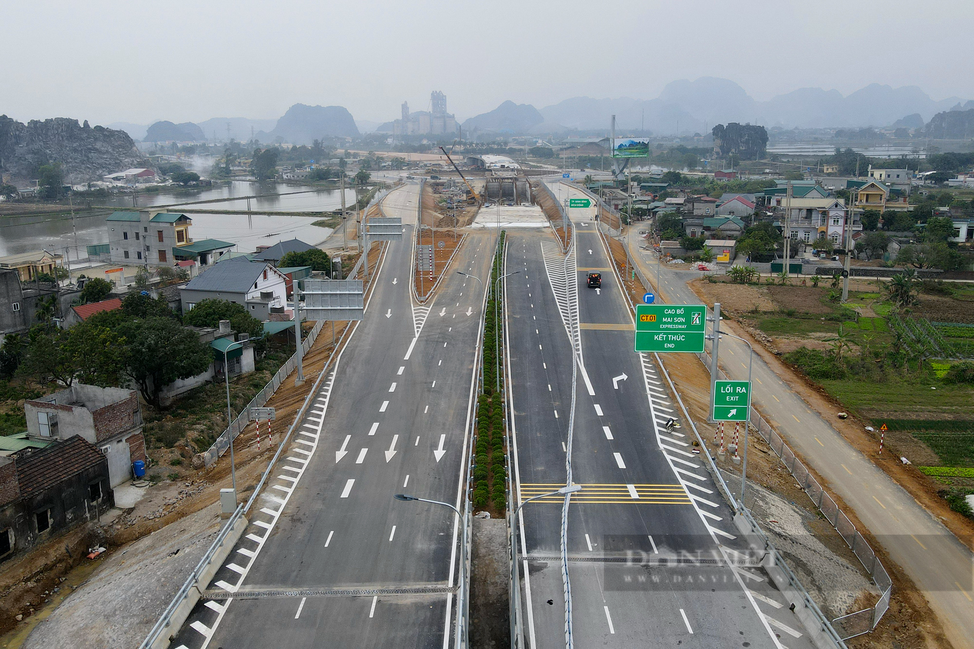 Toàn cảnh cao tốc Cao Bồ - Mai Sơn nghìn tỷ trước giờ thông xe - Ảnh 7.