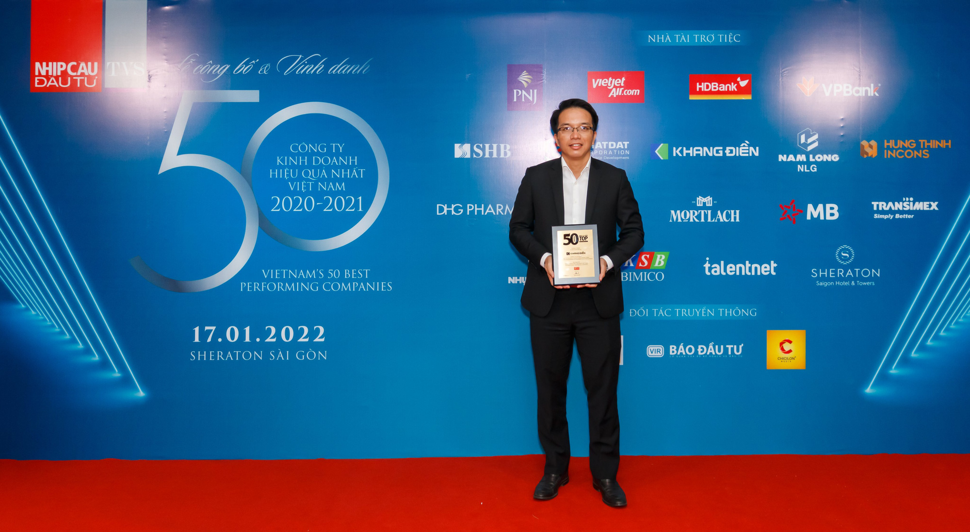 Khang Điền đạt Top 50 công ty kinh doanh hiệu quả nhất Việt Nam 2020 - 2021 - Ảnh 2.