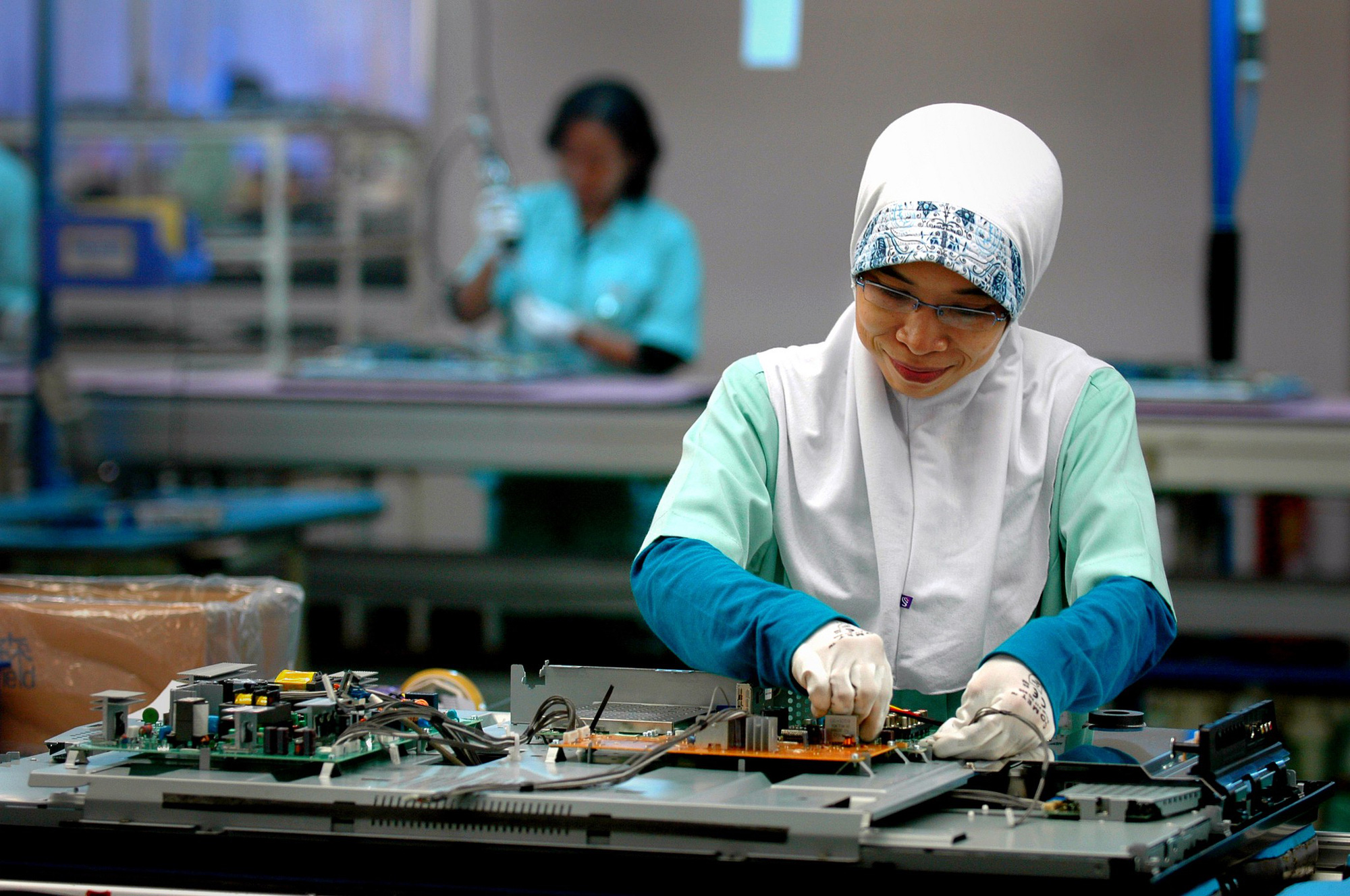 Chỉ số am hiểu kỹ thuật số của Indonesia tăng lên. Ảnh: @AFP.