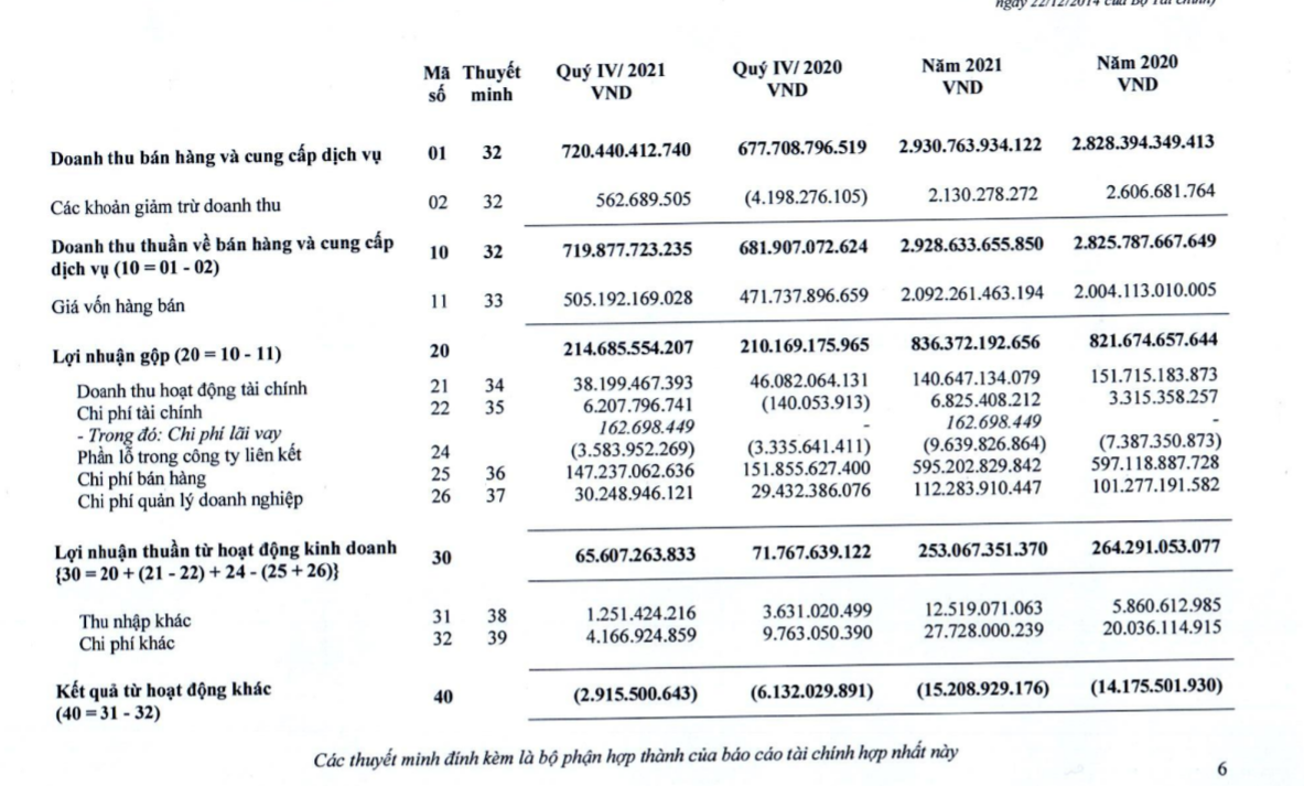 GTNFoods (GTN): Lợi nhuận giảm 22,1%, cả năm không hoàn thành mục tiêu - Ảnh 1.