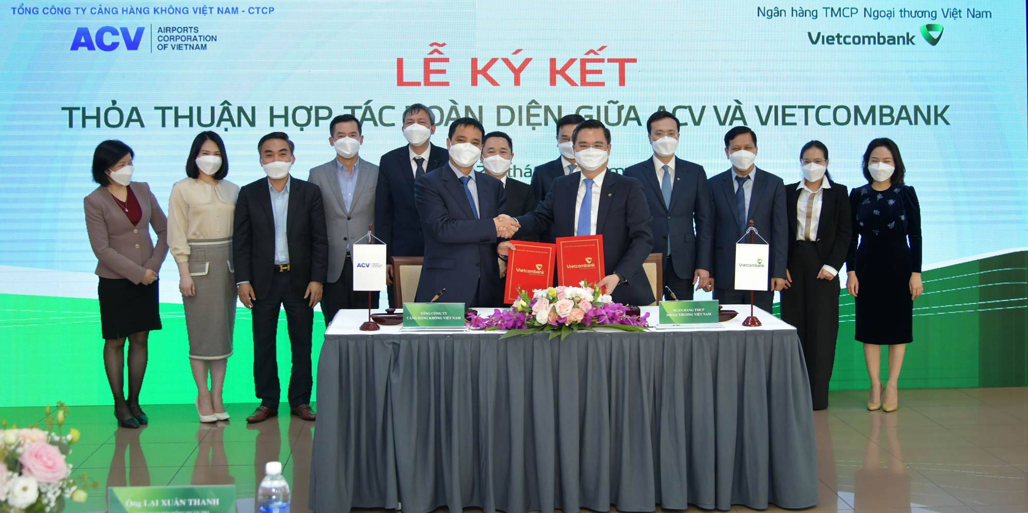 Vietcombank và Tổng công ty Cảng hàng không Việt Nam ký kết Thỏa thuận hợp tác toàn diện - Ảnh 3.