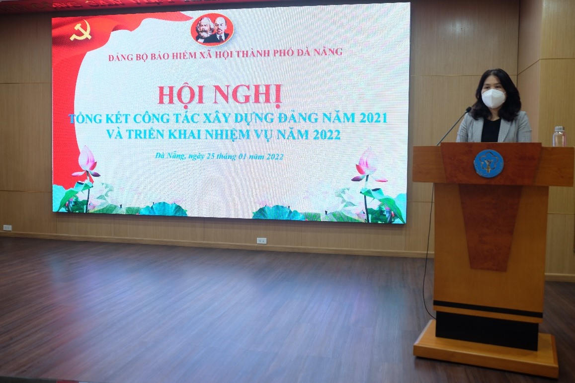 Đảng bộ BHXH thành phố Đà Nẵng “Hoàn thành xuất sắc nhiệm vụ” tiêu biểu năm 2021 - Ảnh 2.