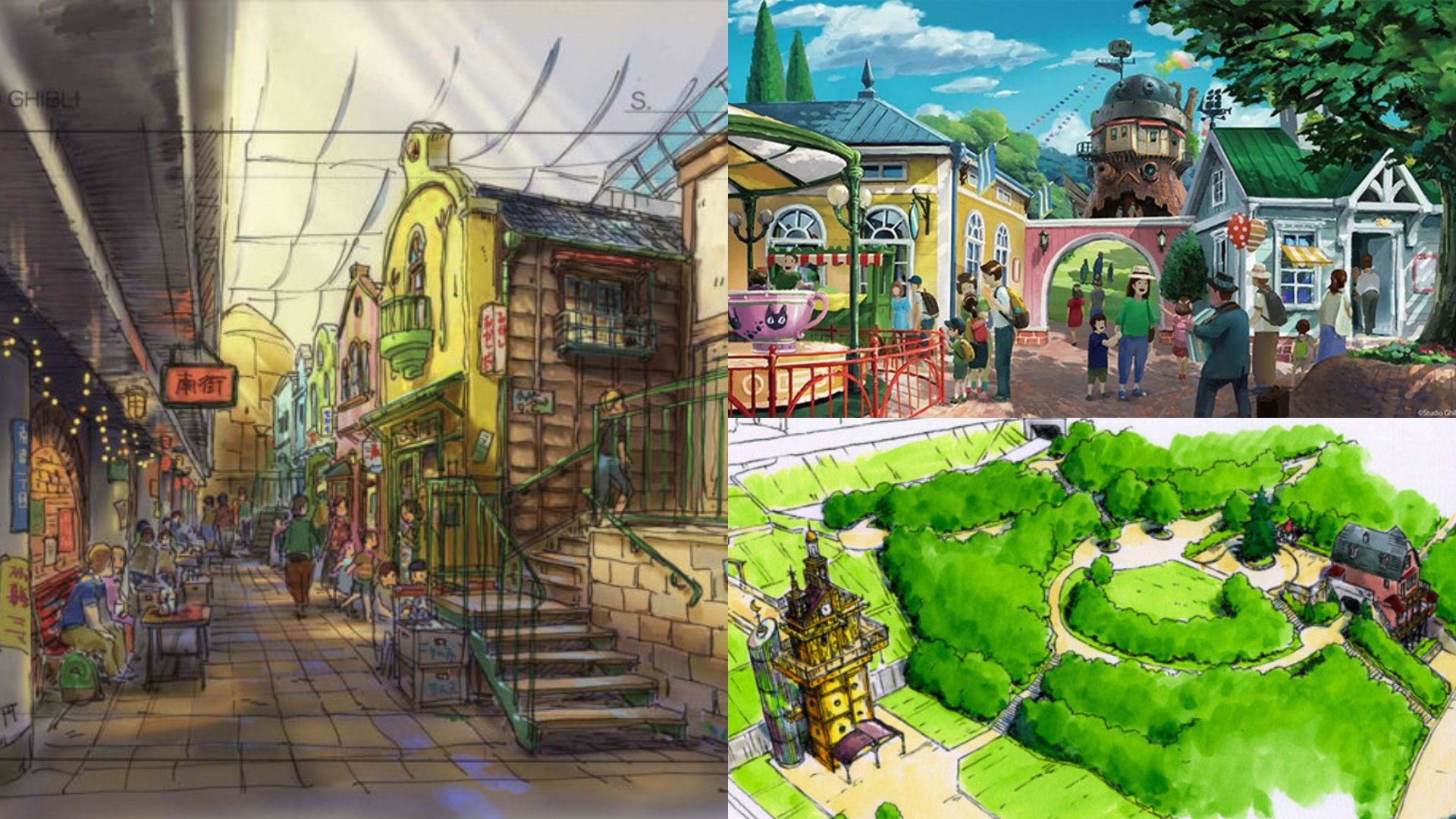 Công viên hoạt hình Ghibli hẹn ngày ra mắt công chúng