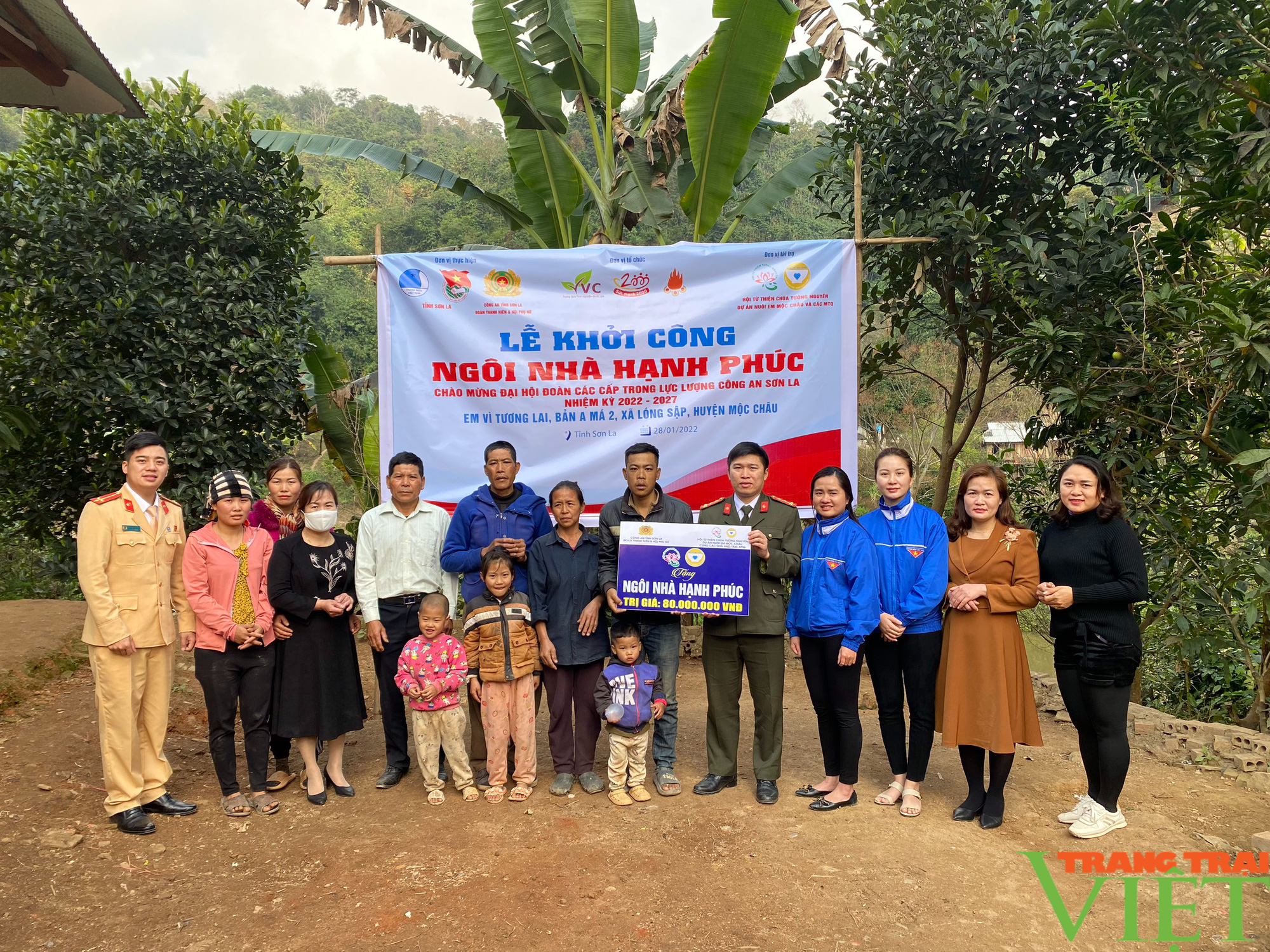 Sơn La: Khởi công ngôi nhà hạnh phúc cho gia đình hoàn cảnh khó khăn  - Ảnh 2.