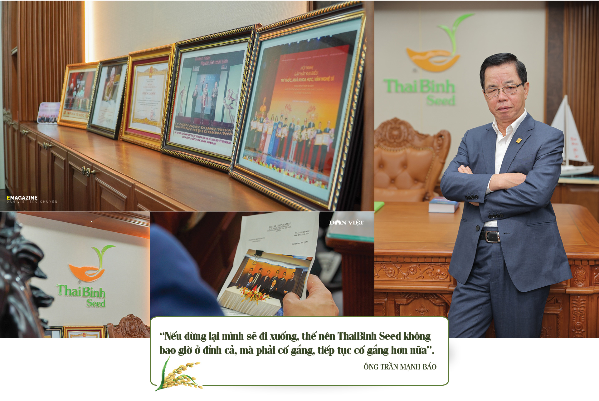 Anh hùng Lao động- CEO của ThaiBinh Seed Trần Mạnh Báo: Viết tiếp hành trình Người nông dân mới  - Ảnh 16.