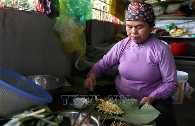 Bánh chưng đen Lào Cai - Ảnh 3.