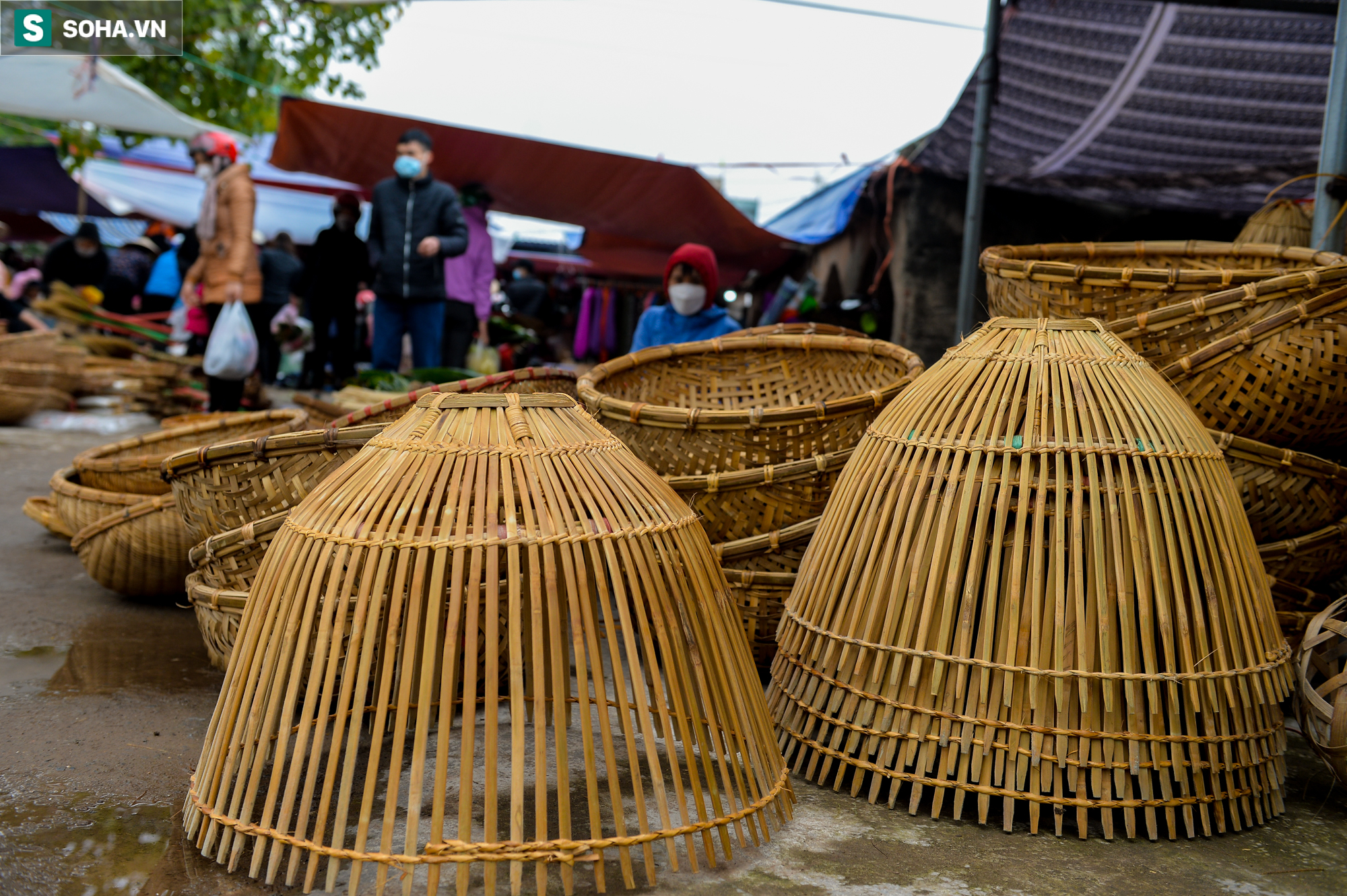 Nam Định: Phiên giáp Tết ở một chợ cổ có tuổi đời gần 700 năm - Ảnh 9.