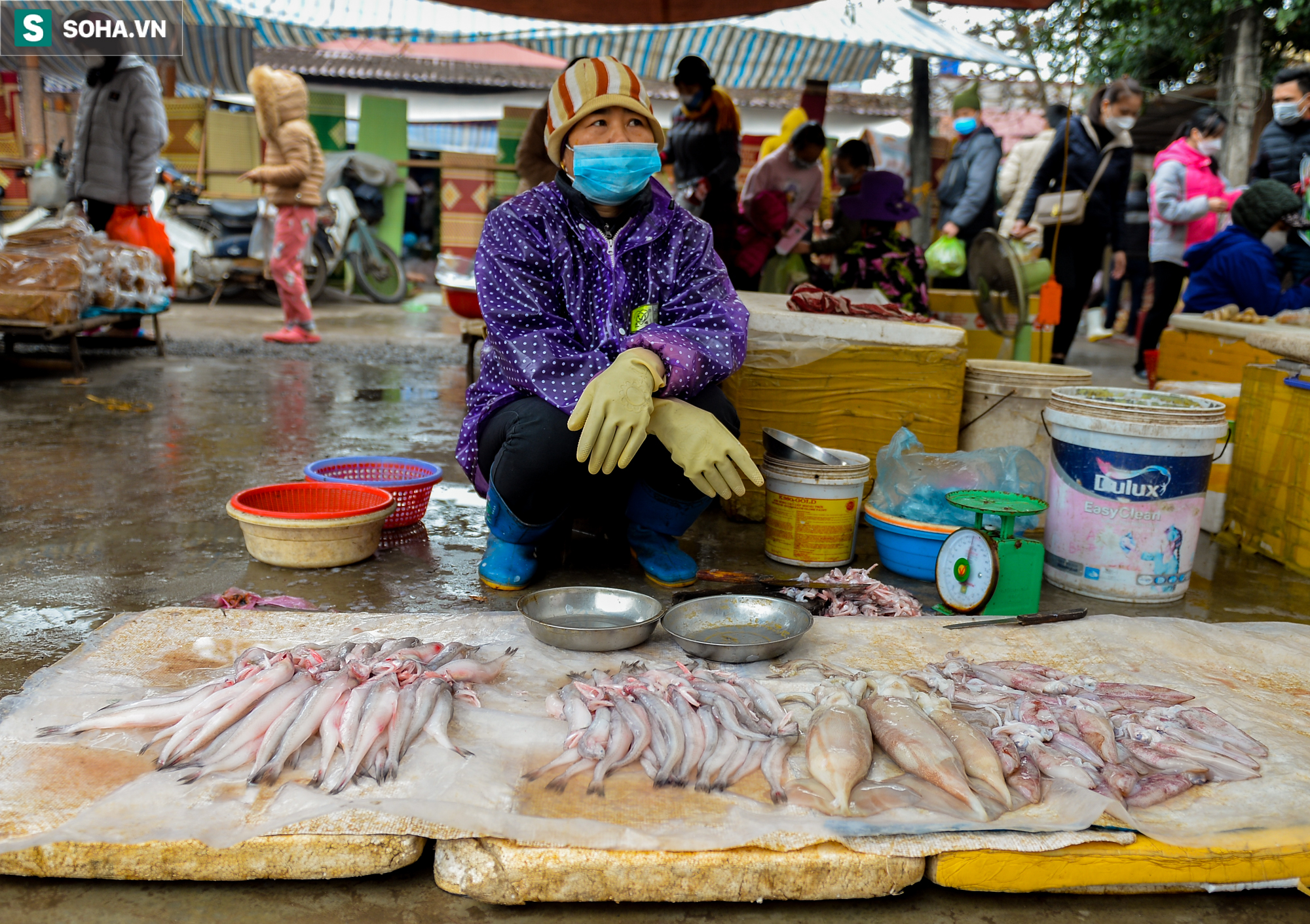 Nam Định: Phiên giáp Tết ở một chợ cổ có tuổi đời gần 700 năm - Ảnh 10.