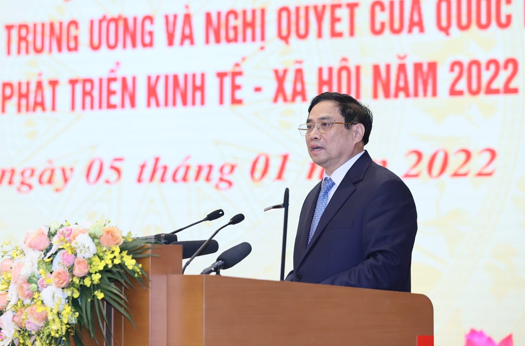 Tổng Bí thư Nguyễn Phú Trọng dự và phát biểu chỉ đạo hội nghị của Chính phủ với các địa phương - Ảnh 3.