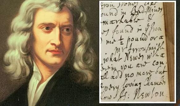 Bất ngờ bức thư 330 năm tuổi của 'thiên tài cô độc' Isaac Newton - Ảnh 1.