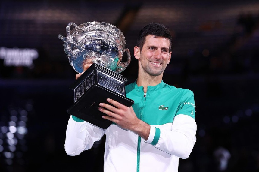 Djokovic bị hủy visa, không dự Australian Open 2022: Số 1 cũng ra rìa - Ảnh 1.