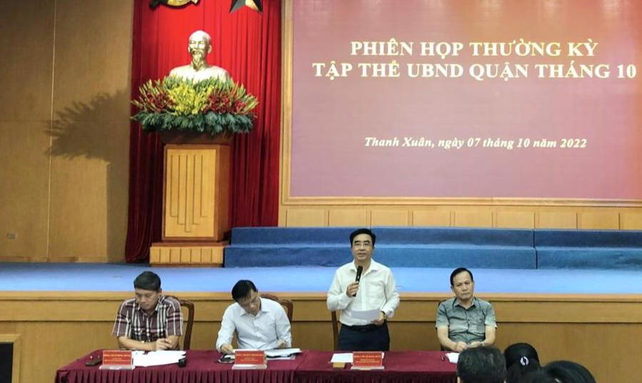 Quận Thanh Xuân: Phê duyệt kiểm định 77 chung cư cũ - Ảnh 1.