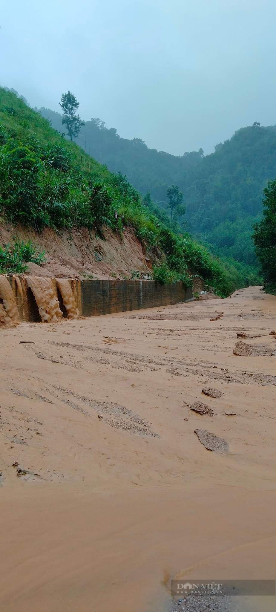 Bình Định: Sạt lở ở miền núi, nhiều nơi bị ngập do mưa lũ - Ảnh 2.