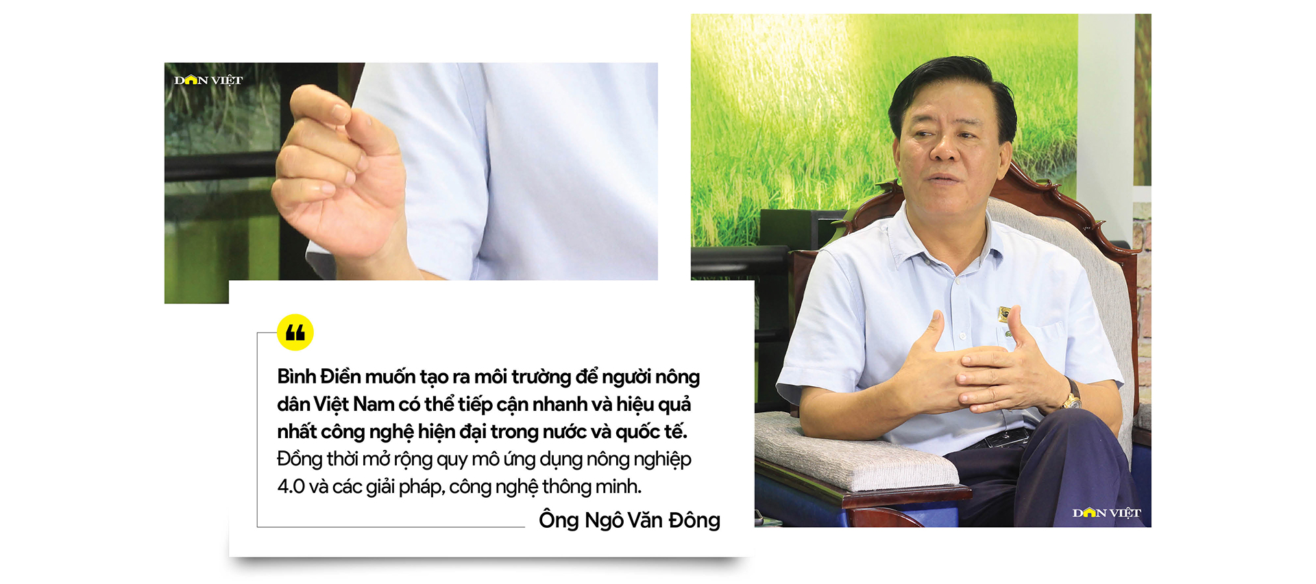 Tổng Giám đốc Bình Điền - ông Ngô Văn Đông: Đặt cho mình sứ mệnh đồng hành và chia sẻ với nông dân - Ảnh 5.