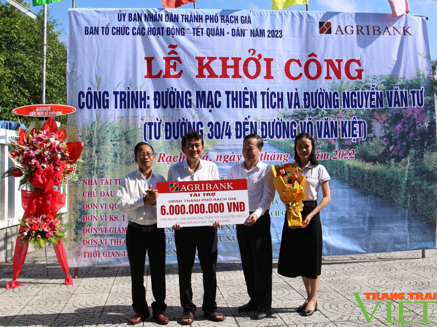 Công đoàn Agribank hỗ trợ 6 tỷ đồng làm đường tại TP Rạch Giá, tỉnh Kiên Giang - Ảnh 3.