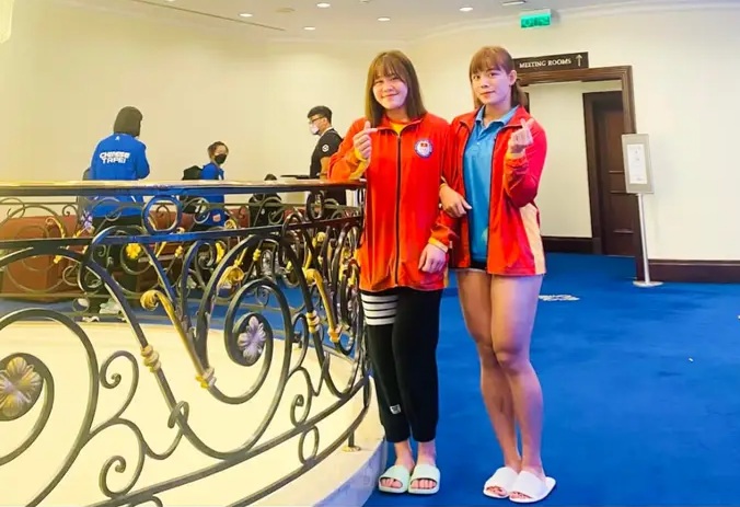 Hotgirl Phạm Thị Hồng Thanh giành hat-trick HCV cử tạ châu Á - Ảnh 1.