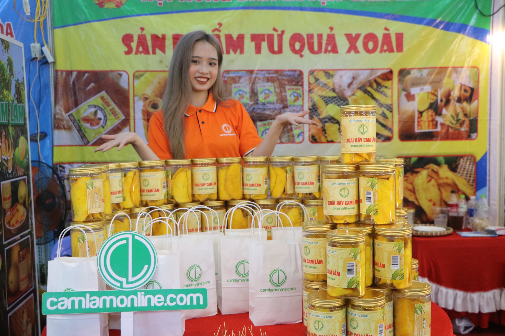 Sản phẩm xoài sấy muối ớt Cam Lâm được thị trường ưa chuộng - Ảnh 2.