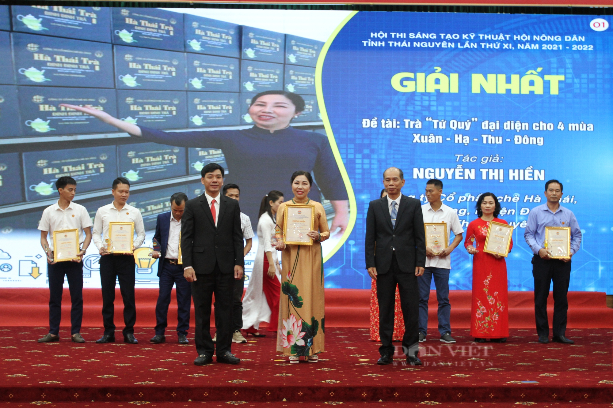 Thái Nguyên: Trao thưởng cho 9 đề tài đạt giải tại Hội thi sáng tạo kỹ thuật Hội Nông dân tỉnh Thái Nguyên lần XI - Ảnh 2.