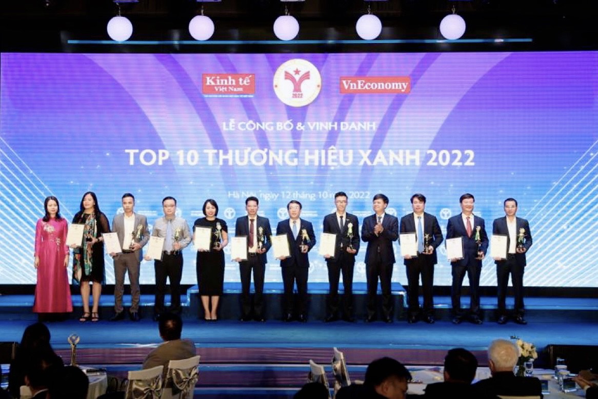 Thủy sản Bồ Đề lọt Top 10 thương hiệu Xanh 2022 - Ảnh 1.