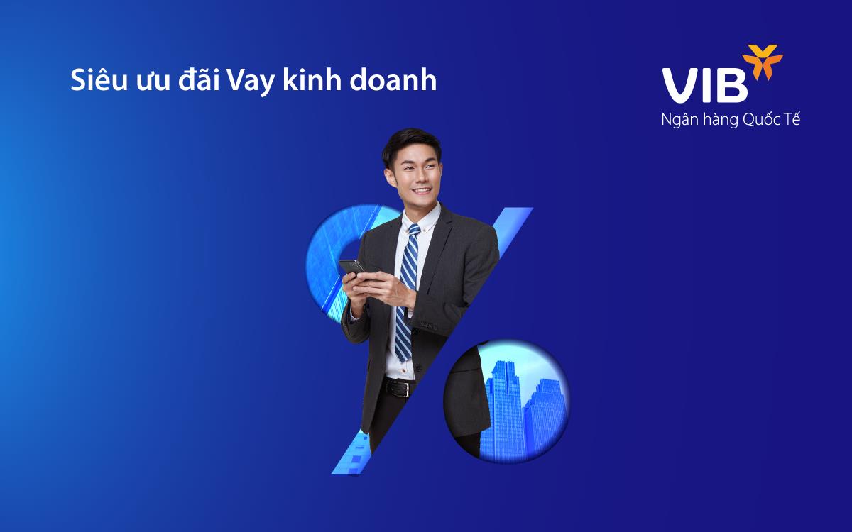 VIB giảm lãi suất đến 1,5%/năm cho khách hàng vay kinh doanh - Ảnh 1.