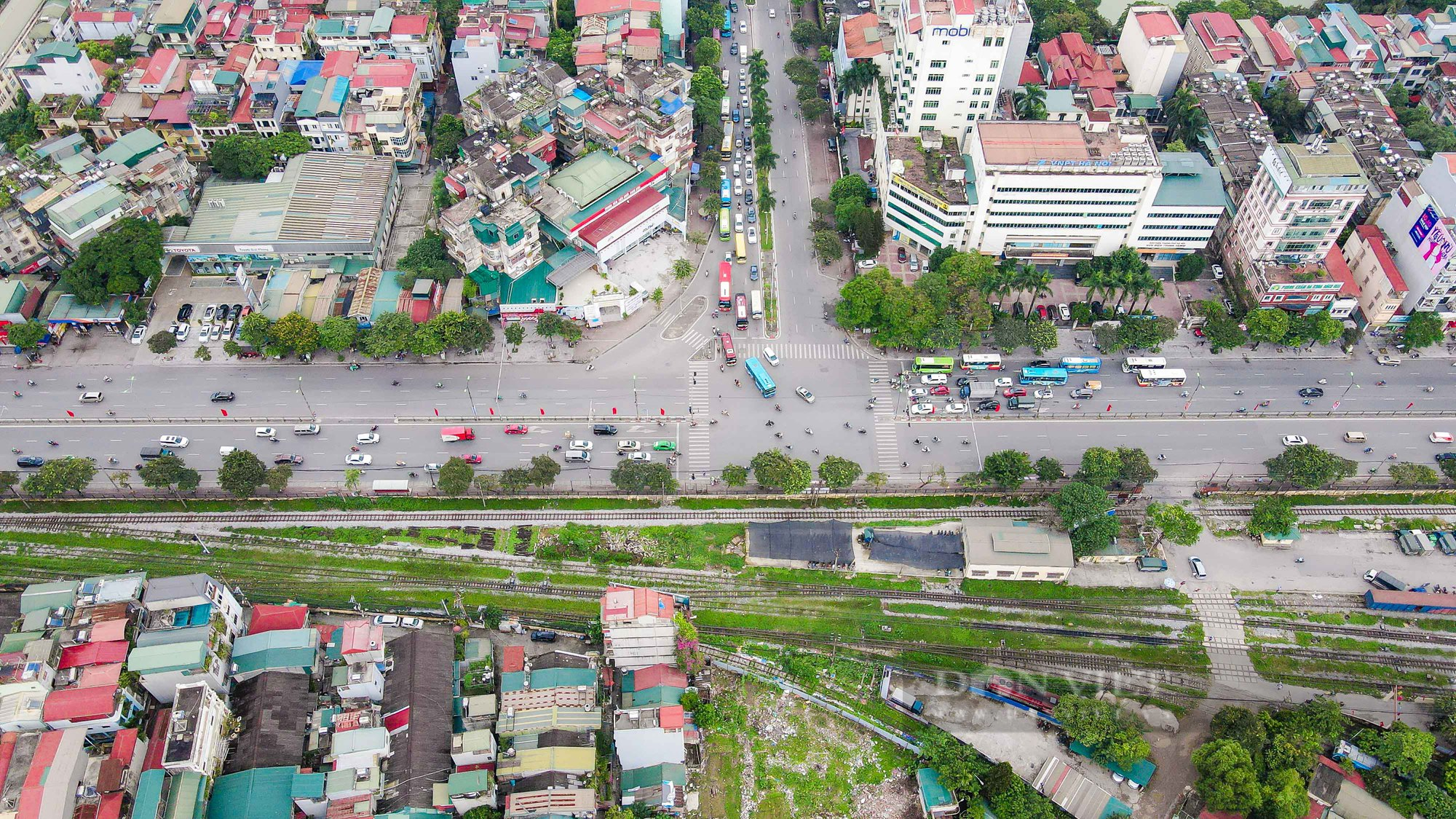 Toàn cảnh vị trí sắp xây dựng hầm chui thứ 5 của Hà Nội - Ảnh 2.