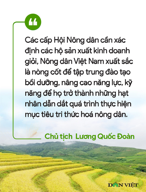 Chủ tịch T.Ư Hội Nông dân Việt Nam Lương Quốc Đoàn: Nông dân Việt Nam xuất sắc cùng thực hiện khát vọng hùng cường - Ảnh 12.