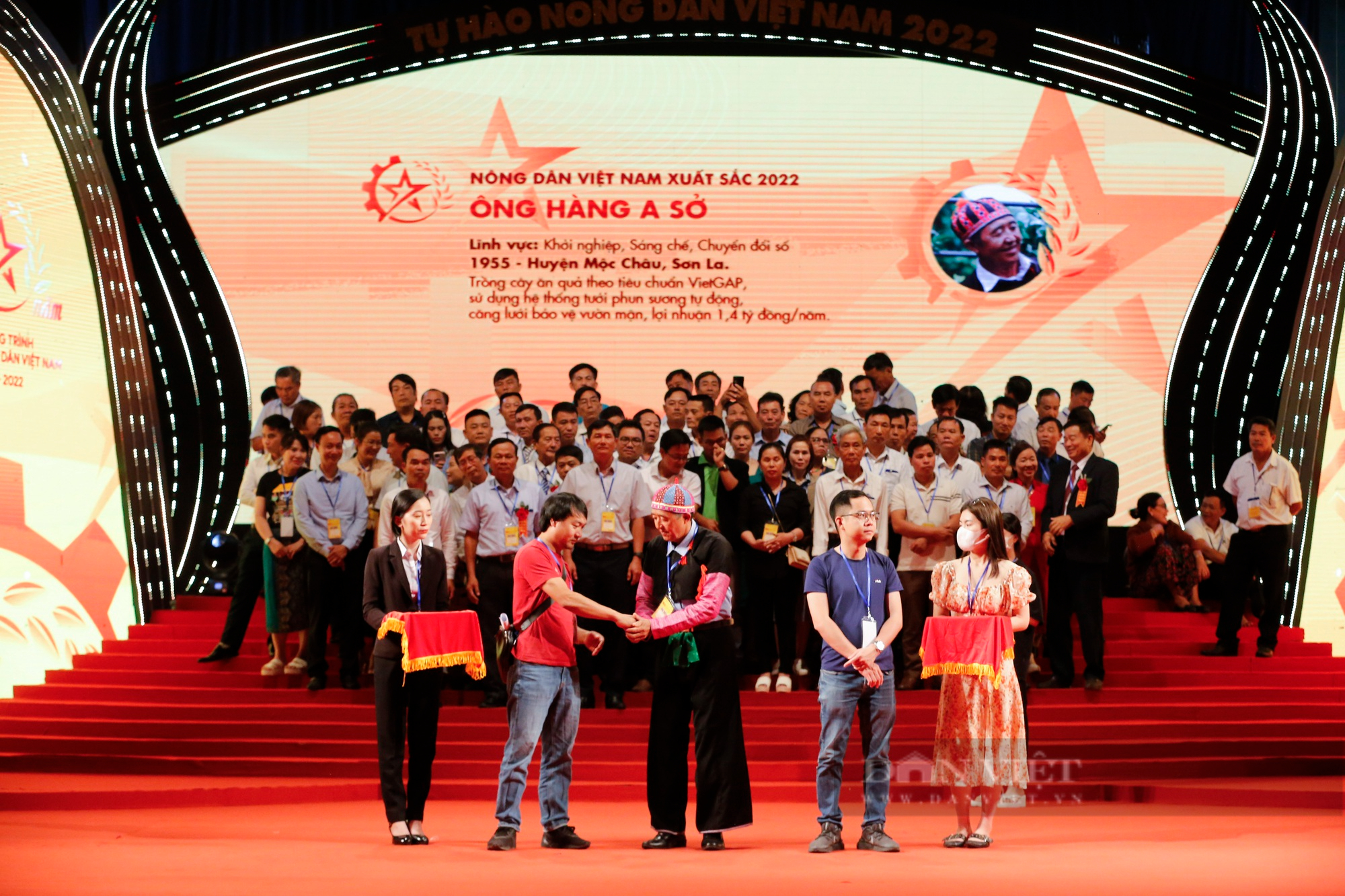 Phó Chủ tịch Hội Nông dân Việt Nam Bùi Thị Thơm dự tổng duyệt Lễ tôn vinh và trao Danh hiệu Nông dân Việt Nam - Ảnh 5.