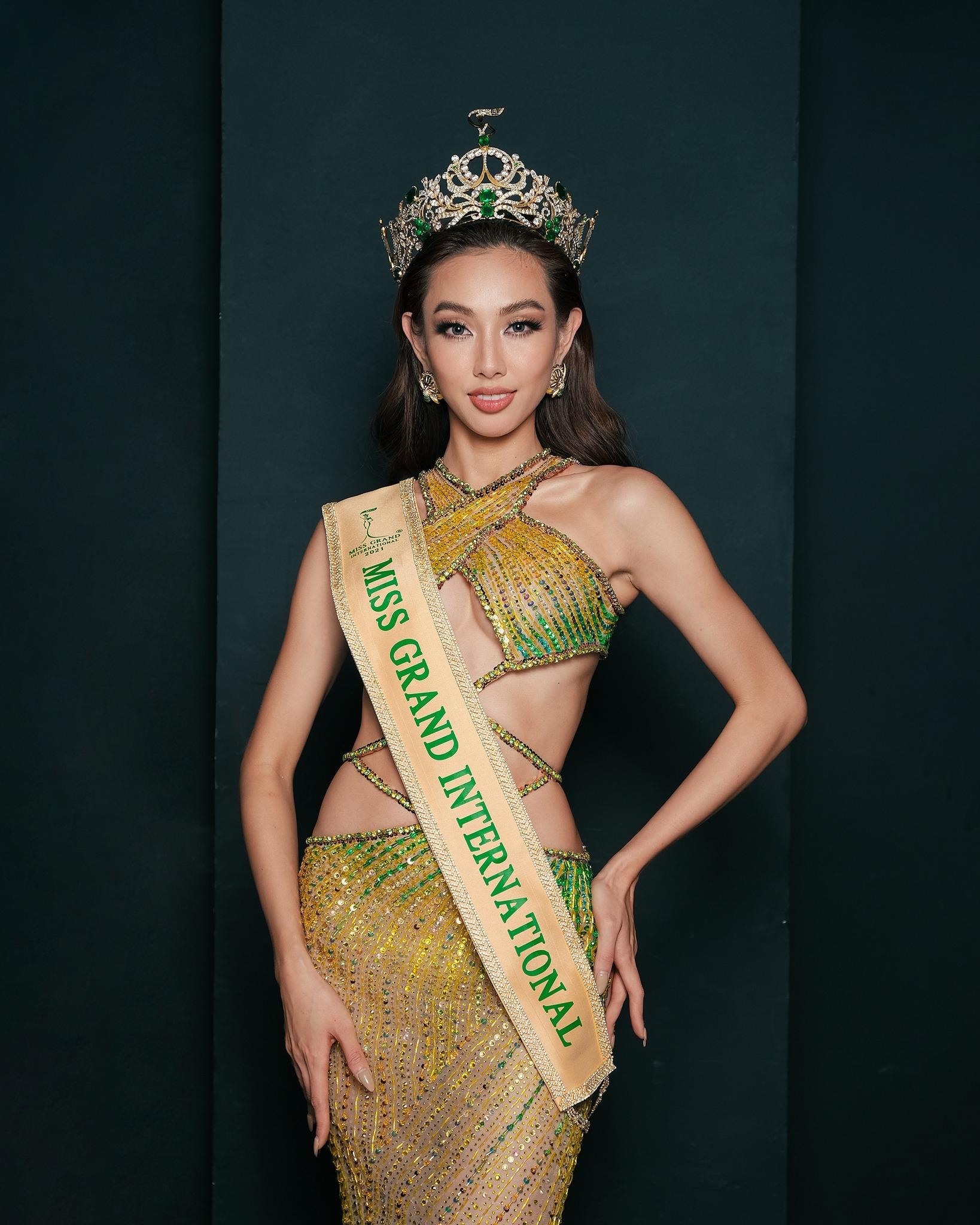 Hoa hậu Hoà bình Quốc tế 2021 - Nguyễn Thúc Thuỳ Tiên. (Ảnh: ST)