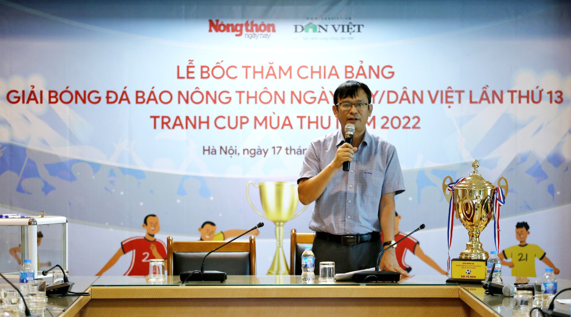 Chia bảng Giải bóng đá báo Báo NTNN/Dân Việt lần thứ 13 – tranh Cúp Mùa Thu 2022: Chủ nhà cùng bảng Vnexpress, Lao Động - Ảnh 3.