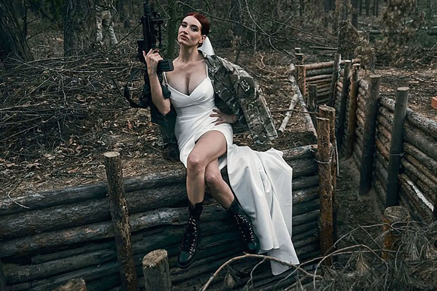 Nữ xạ thủ bắn tỉa Ukraine và chuyện tình đẹp với đồng nghiệp giữa chiến trường khốc liệt  - Ảnh 4.