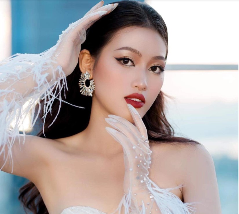 Đọ sắc vóc và kinh nghiệm của top 5 Miss Grand Vietnam 2022 - Ảnh 8.