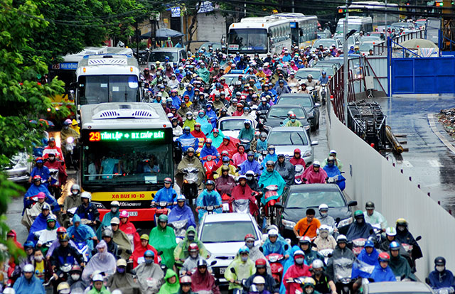 Sở Giao thông vận tải Hà Nội thông tin về đề án thu phí ô tô vào nội đô - Ảnh 1.