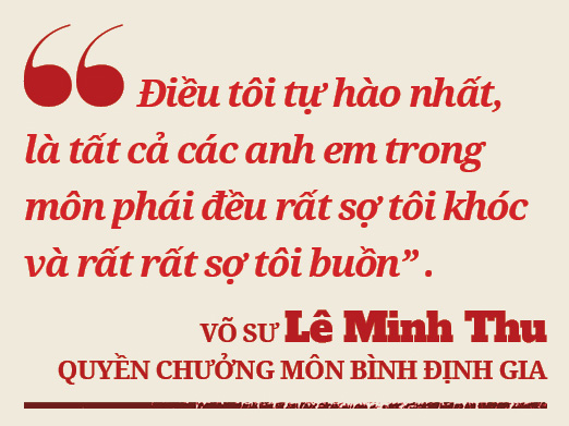 Võ sư Lê Minh Thu - quyền Chưởng môn Bình Định Gia: Từ &quot;người đàn bà buồn&quot; đến &quot;bông hồng thép&quot; làng võ cổ - Ảnh 7.