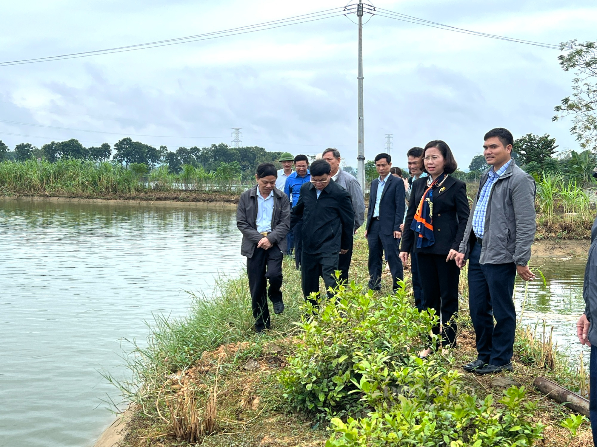Phó Chủ tịch Trung ương Hội NDVN Bùi Thị Thơm kiểm tra công tác Hội và phong trào nông dân 2022 tại Thanh Hóa- Ảnh 4.