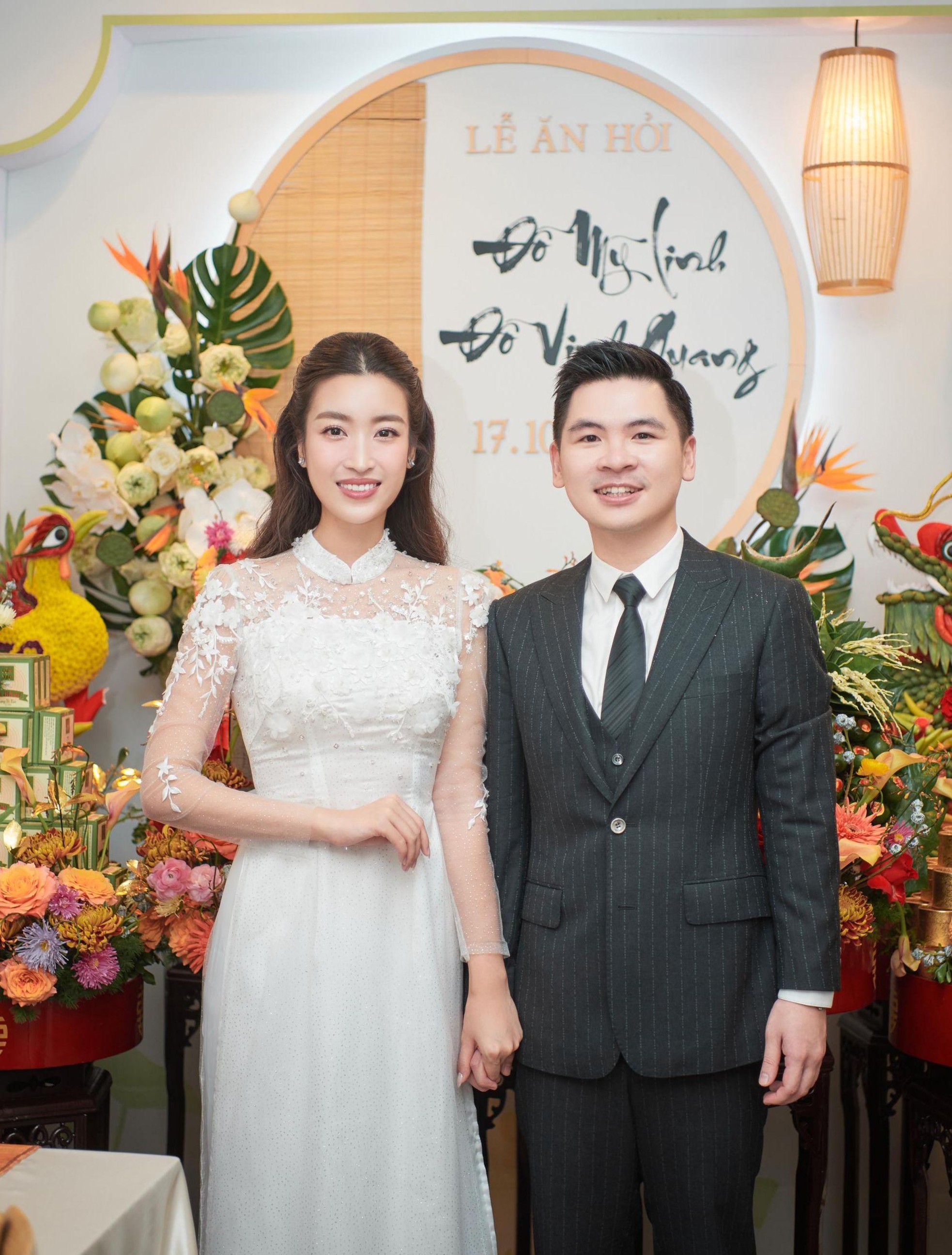Hoa hậu Đỗ Mỹ Linh tiết lộ lý do &quot;đau đầu&quot; trước ngày cưới Chủ tịch của CLB Hà Nội - Ảnh 1.