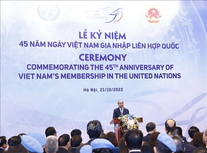 Lễ kỷ niệm trọng thể 45 năm Việt Nam gia nhập Liên hợp quốc - Ảnh 3.