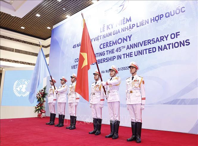 Lễ kỷ niệm trọng thể 45 năm Việt Nam gia nhập Liên hợp quốc - Ảnh 2.