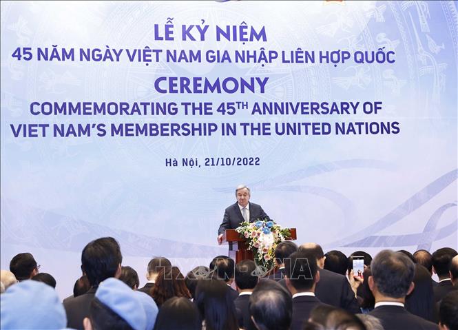 Lễ kỷ niệm trọng thể 45 năm Việt Nam gia nhập Liên hợp quốc - Ảnh 6.