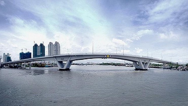 Đặt tên cho 4 cầu Thủ Thiêm bắc qua sông Sài Gòn - Ảnh 1.
