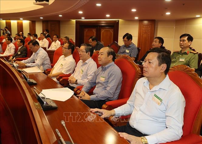Tổng Bí thư Nguyễn Phú Trọng chủ trì Hội nghị thực hiện nghị quyết của Bộ Chính trị về vùng Đông Nam Bộ - Ảnh 5.
