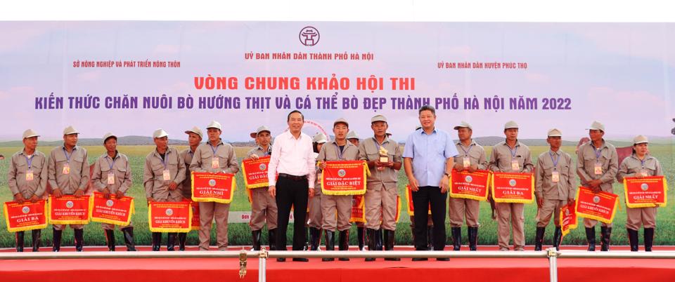 Dắt bò đi thi &quot;nam vương&quot;, &quot;hoa hậu&quot;, nông dân Hà Nội tự hào có đàn bò &quot;khổng lồ&quot; - Ảnh 3.