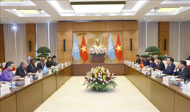 Tổng Thư ký Liên hợp quốc kết thúc chuyến thăm chính thức Việt Nam - Ảnh 5.