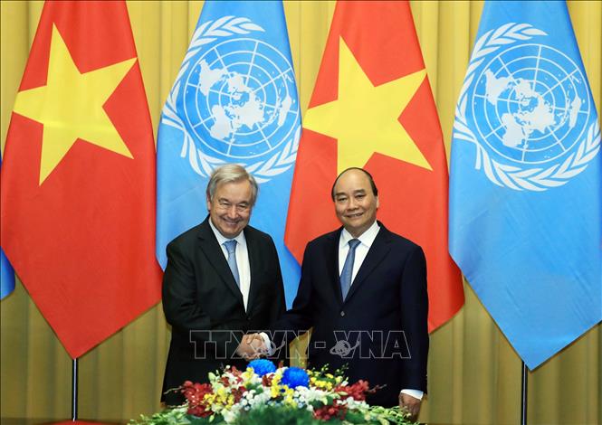 Tổng Thư ký Liên hợp quốc kết thúc chuyến thăm chính thức Việt Nam - Ảnh 2.