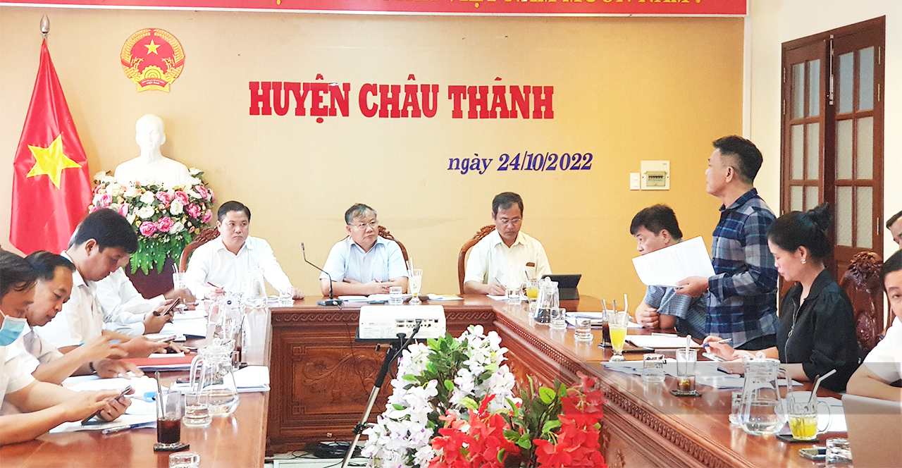 Kiên Giang: Huyện Châu Thành phải nỗ lực hơn khi thực hiện chương trình MTQG phát triển kinh xã hội vùng đồng bào dân tộc - Ảnh 1.