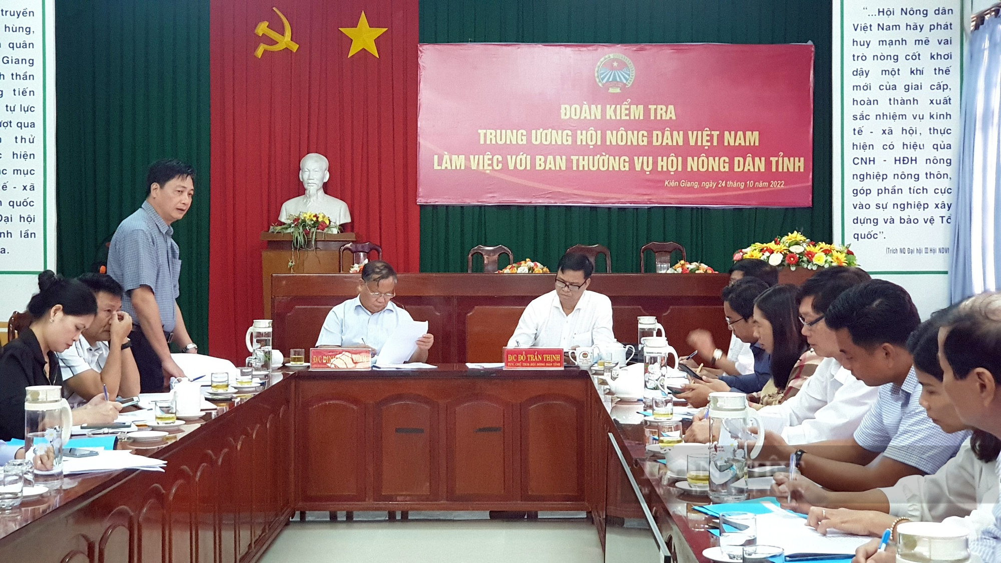 Hội Nông dân tỉnh Kiên Giang cần làm tốt Chương trình MTQG phát triển kinh tế - xã hội vùng đồng bào dân tộc - Ảnh 1.