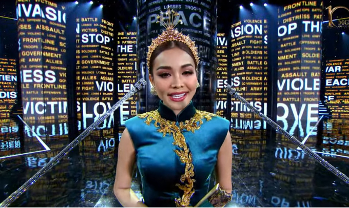 Chung kết Miss Grand International 2022: Hoa hậu Thùy Tiên bật khóc kết thúc nhiệm kỳ - Ảnh 13.