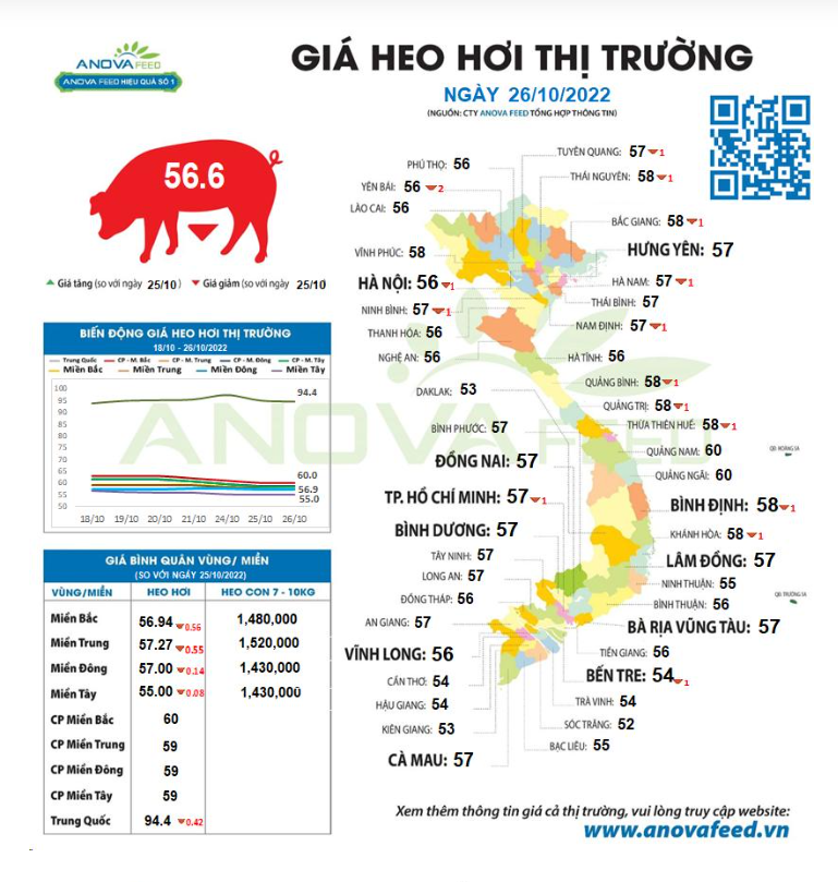 Giá lợn hơi tiếp đà giảm, thị trường chưa có dấu hiệu dừng - Ảnh 2.