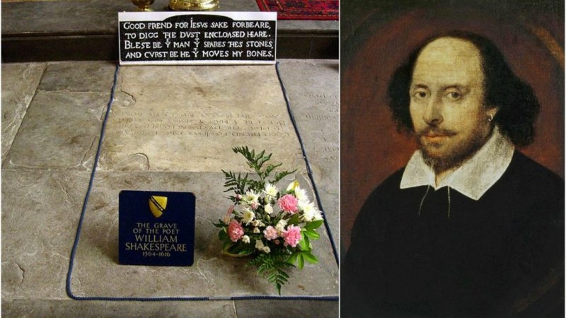 Hé lộ bí ẩn hộp sọ của đại nhà văn William Shakespeare - Ảnh 1.